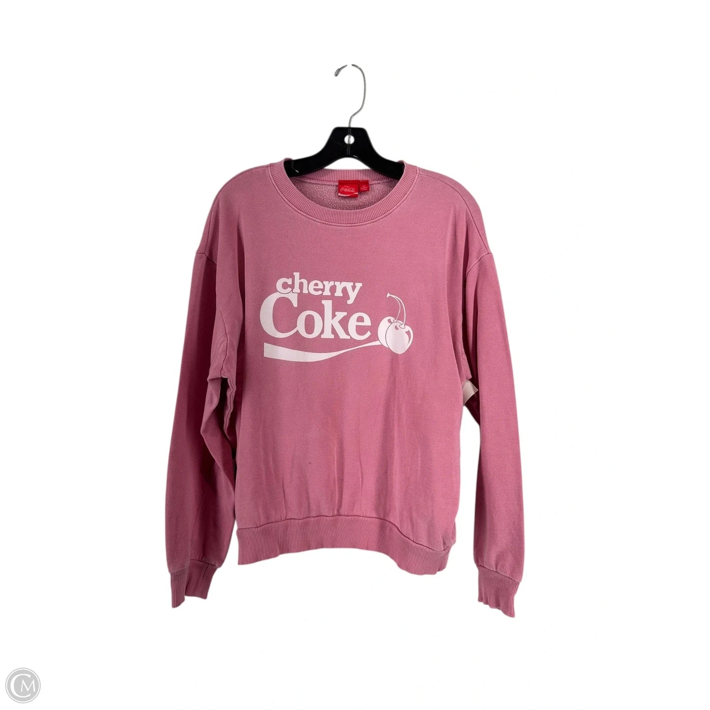Sweatshirt Crewneck By Clothes Mentor In Pink, Size: M