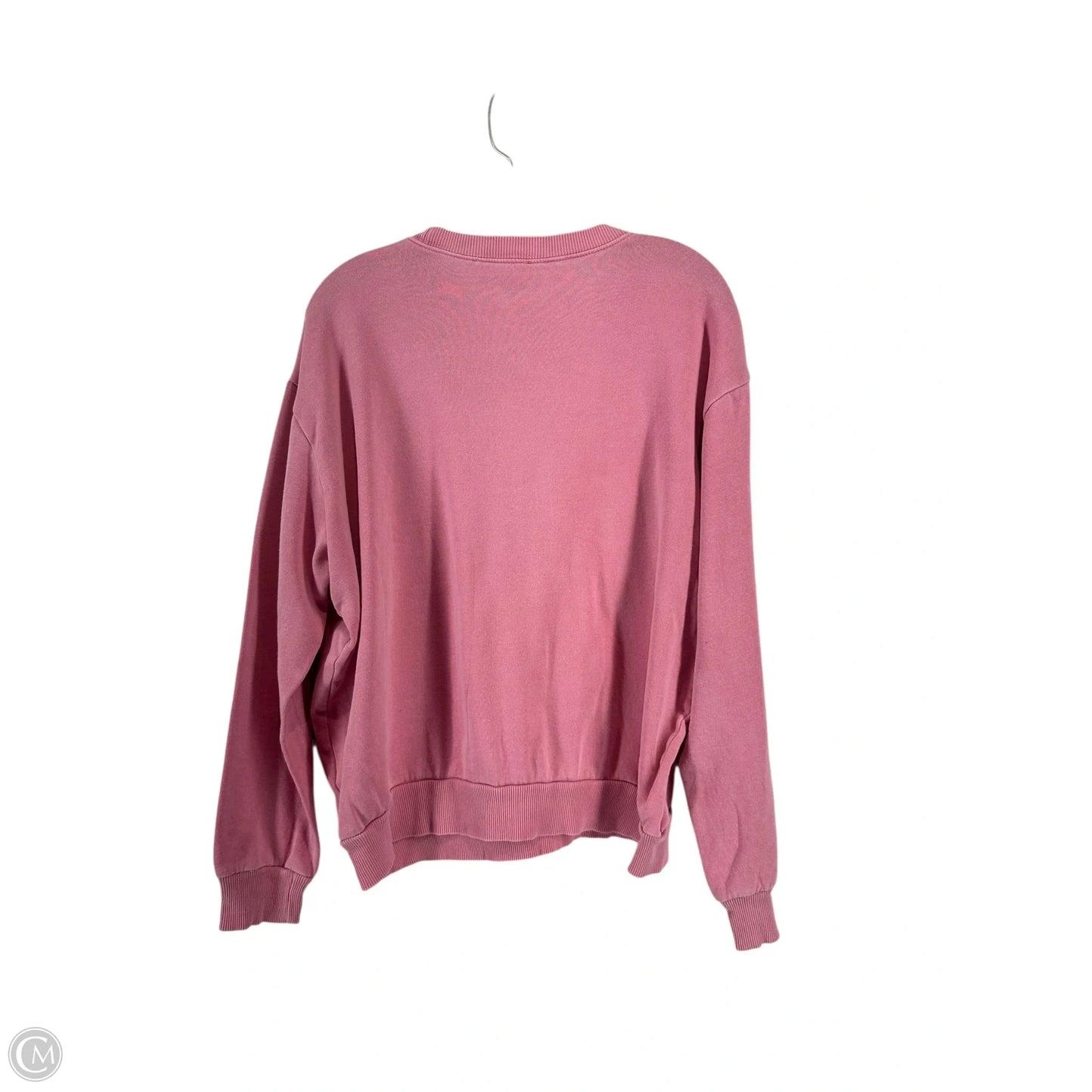 Sweatshirt Crewneck By Clothes Mentor In Pink, Size: M