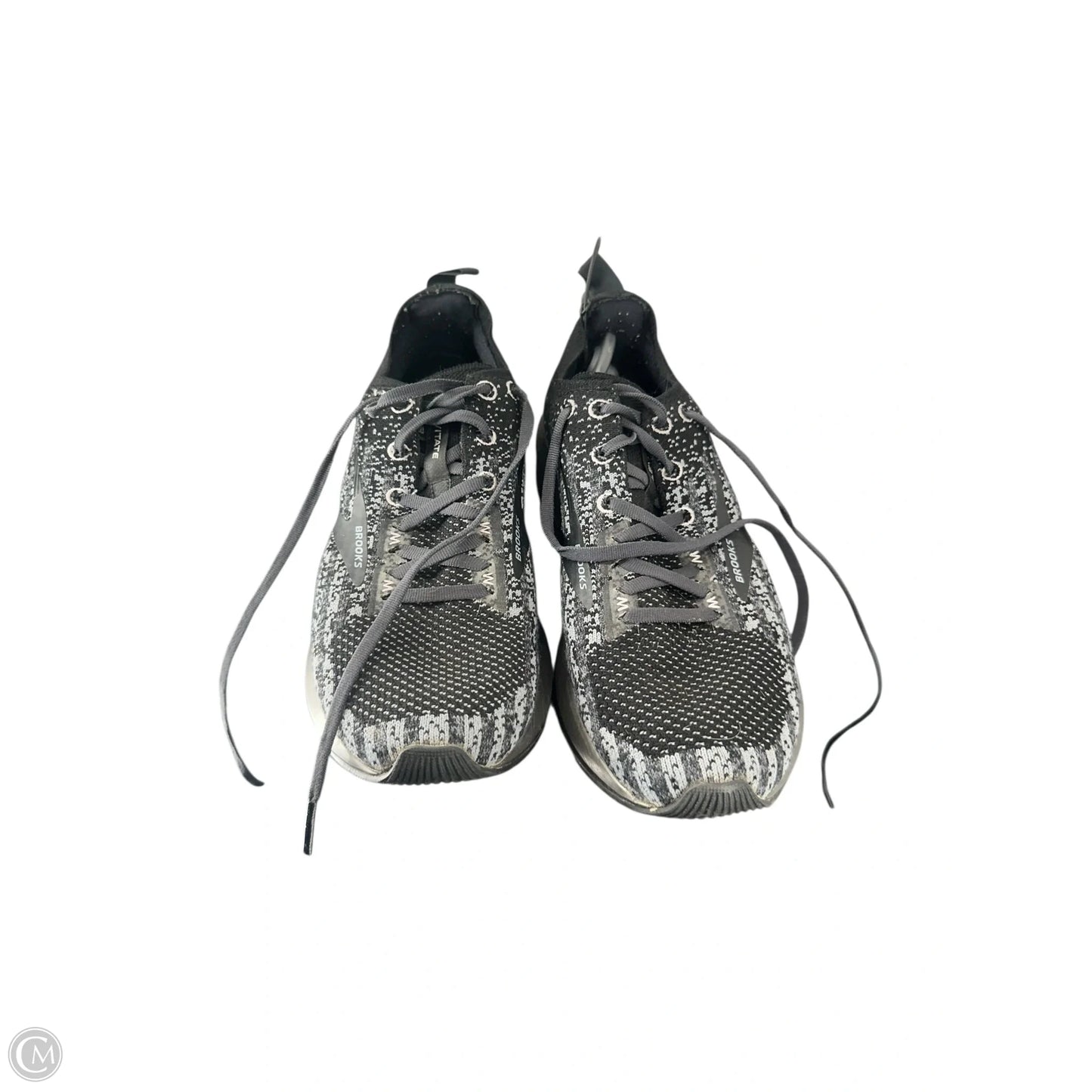 Shoes Athletic By Brooks In Grey, Size: 9.5