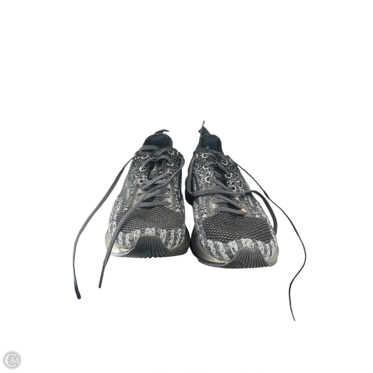 Shoes Athletic By Brooks In Grey, Size: 9.5