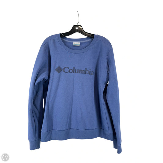 Sweatshirt Crewneck By Columbia In Purple, Size: L