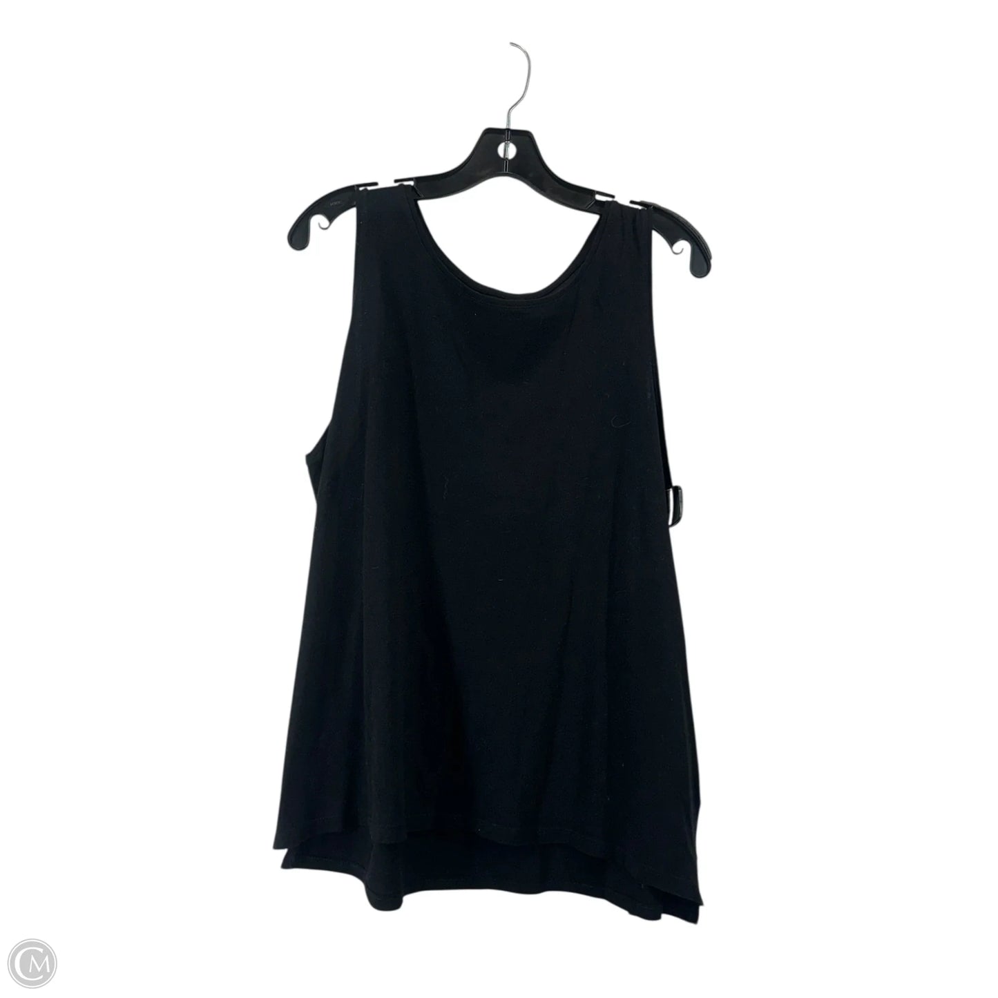 Top Sleeveless Basic By Clothes Mentor In Black, Size: L