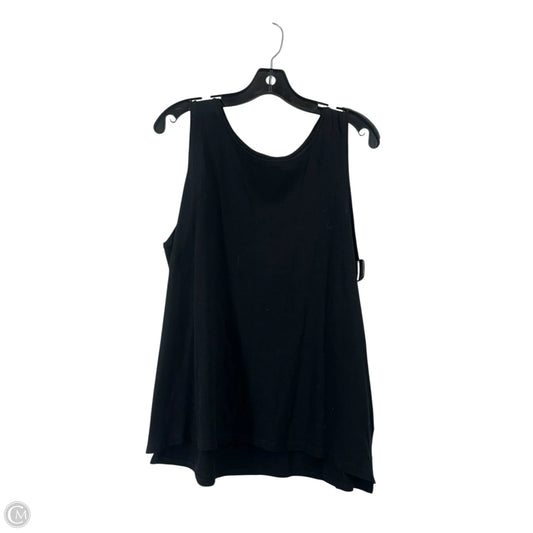 Top Sleeveless Basic By Clothes Mentor In Black, Size: L