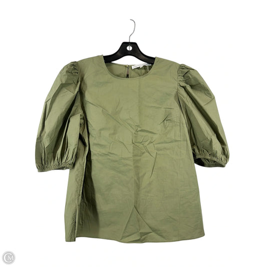 Top Short Sleeve By English Factory In Green, Size: S