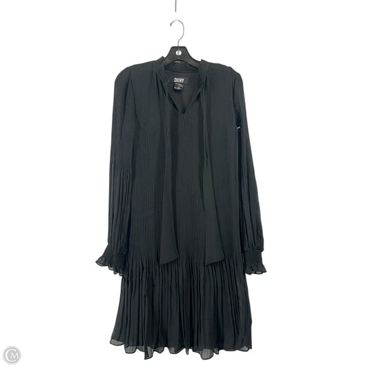 Dress Casual Midi By Dkny In Black, Size: 4