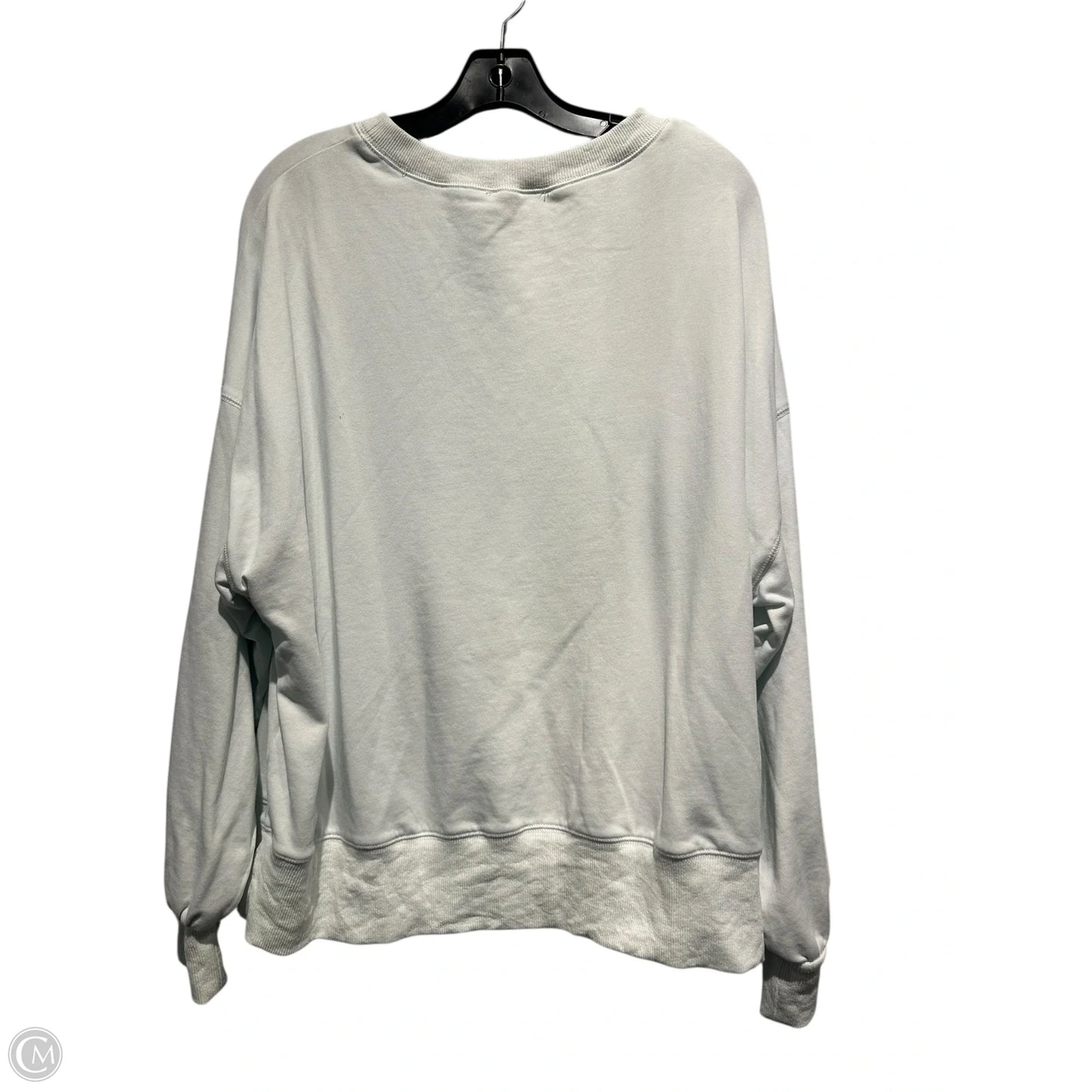 Sweatshirt Collar By Peach Love Cream California In White, Size: M