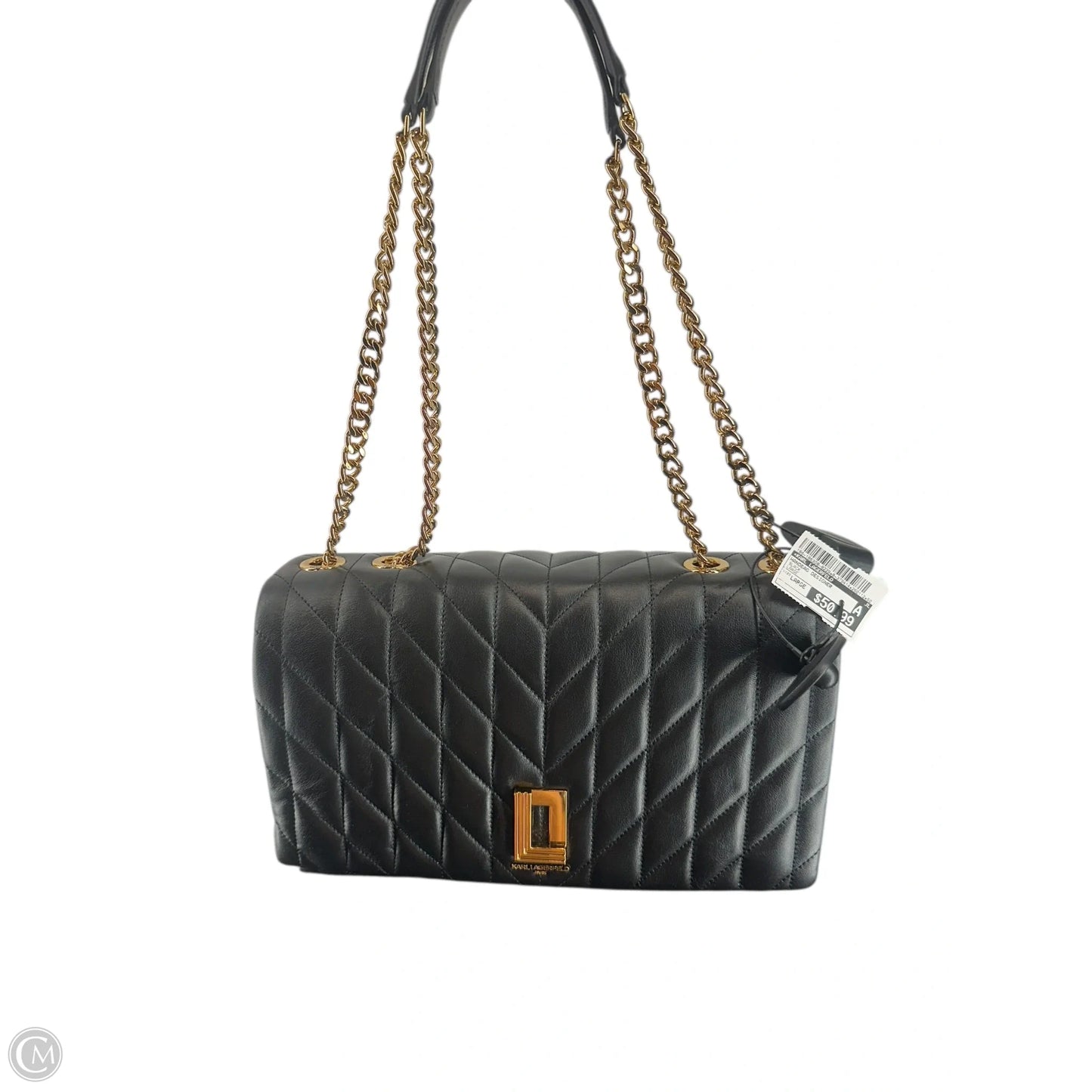 Handbag Designer By Karl Lagerfeld, Size: Large