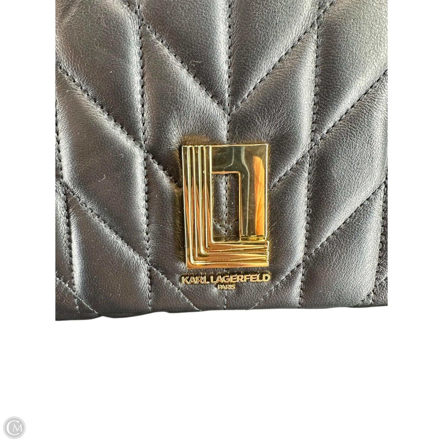 Handbag Designer By Karl Lagerfeld, Size: Large