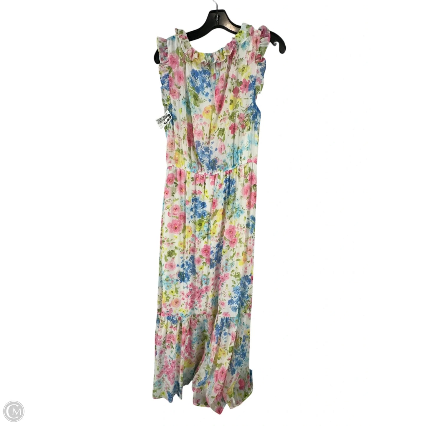 Dress Casual Maxi By Emma And Michele In Floral Print, Size: L