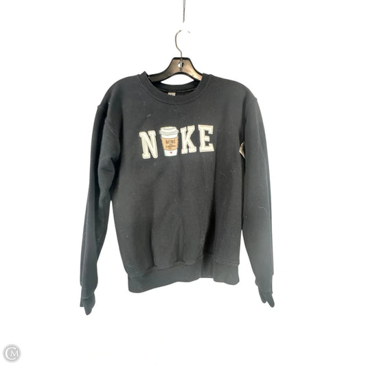 Sweatshirt Crewneck By Gildan In Black, Size: S