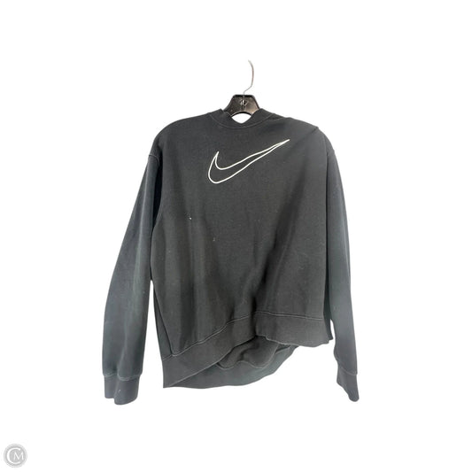 Sweatshirt Crewneck By Nike In Black, Size: Xs