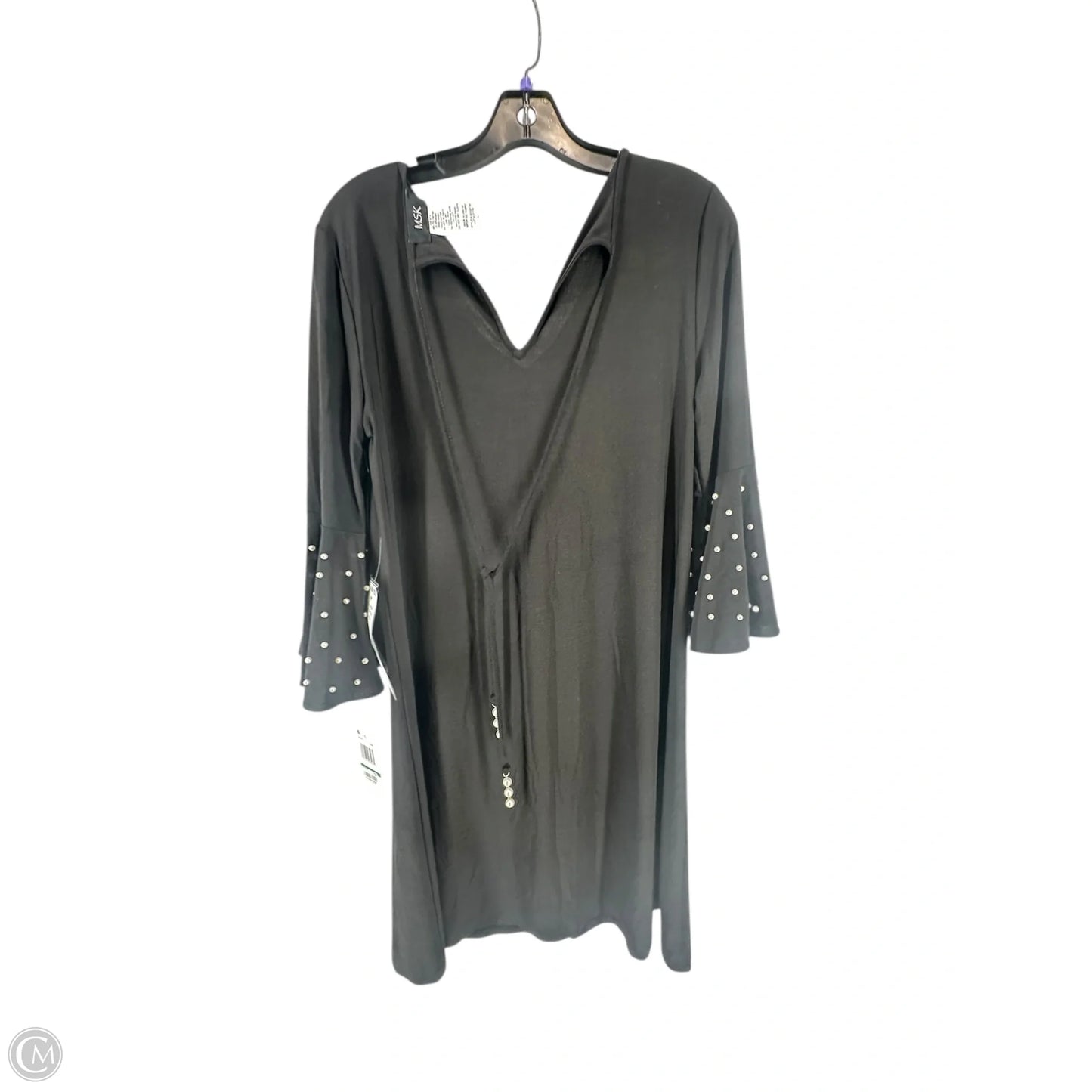 Dress Casual Midi By Msk In Black, Size: L