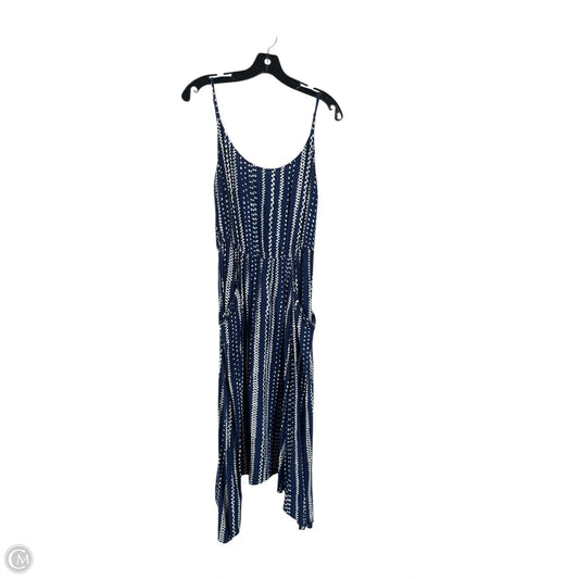 Dress Casual Midi By Cabi In Blue, Size: M