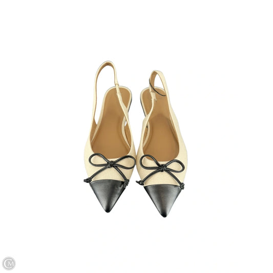 Shoes Flats By Aerosoles In Black & Cream, Size: 7