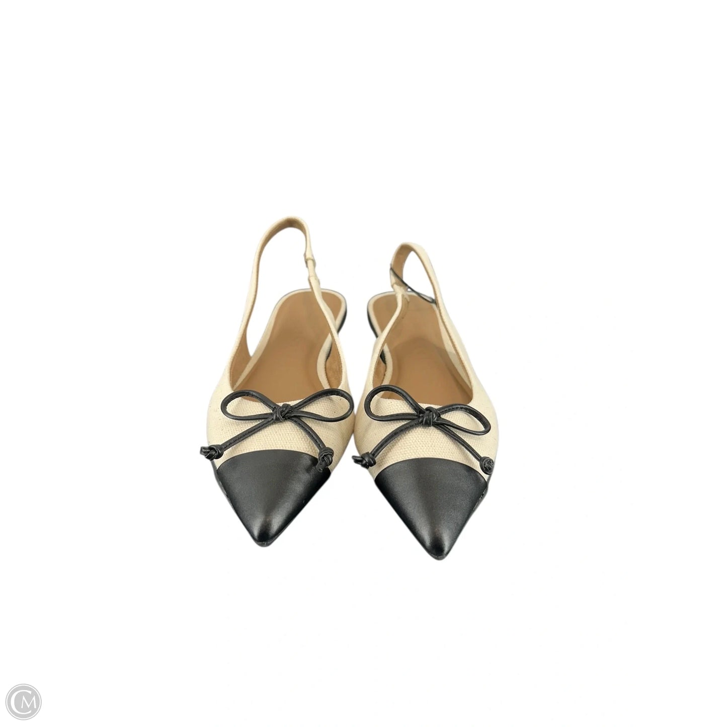 Shoes Flats By Aerosoles In Black & Cream, Size: 7