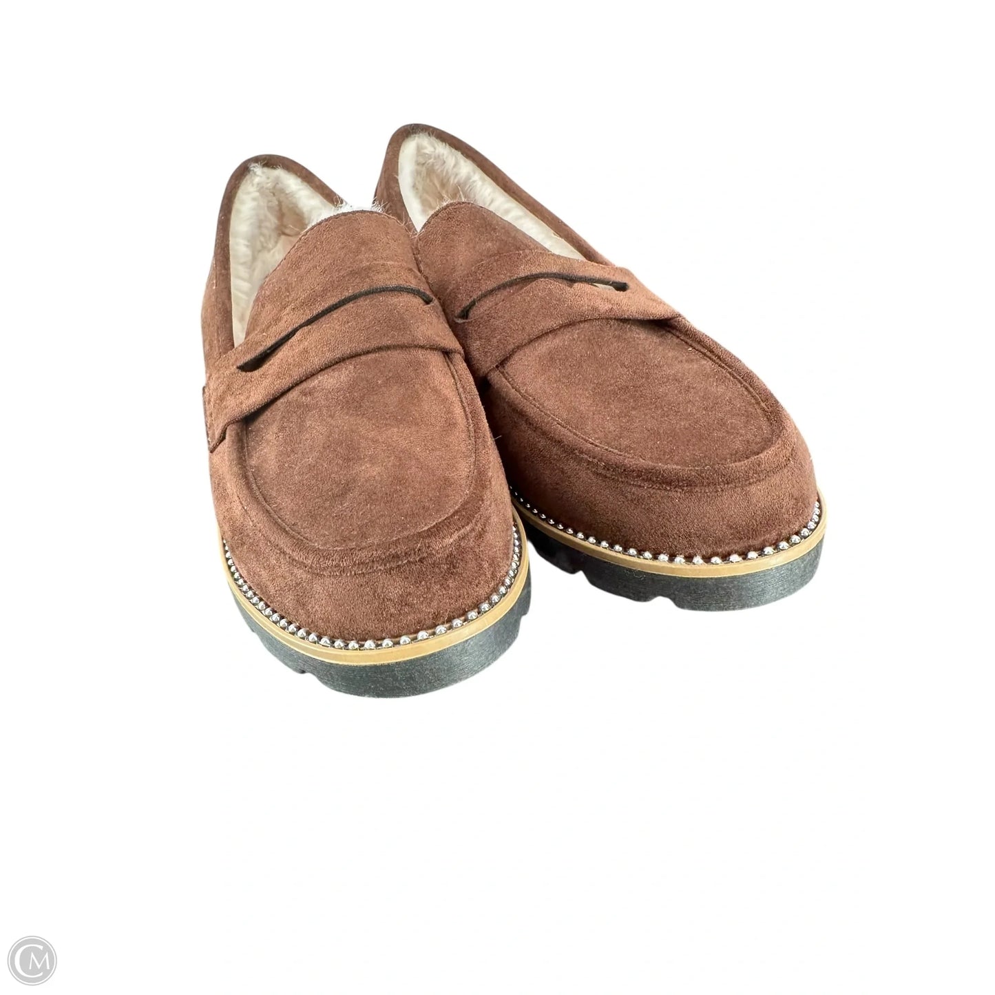 Shoes Flats By Taryn Rose In Bronze, Size: 8.5