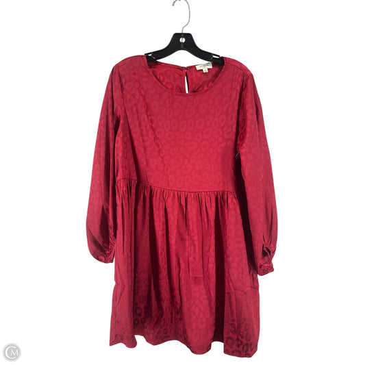 Dress Casual Short By Umgee In Animal Print, Size: M