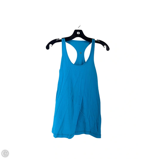 Athletic Tank Top By Lululemon In Blue, Size: S