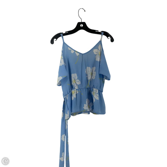 Top Sleeveless By Sienna Sky In Blue, Size: S