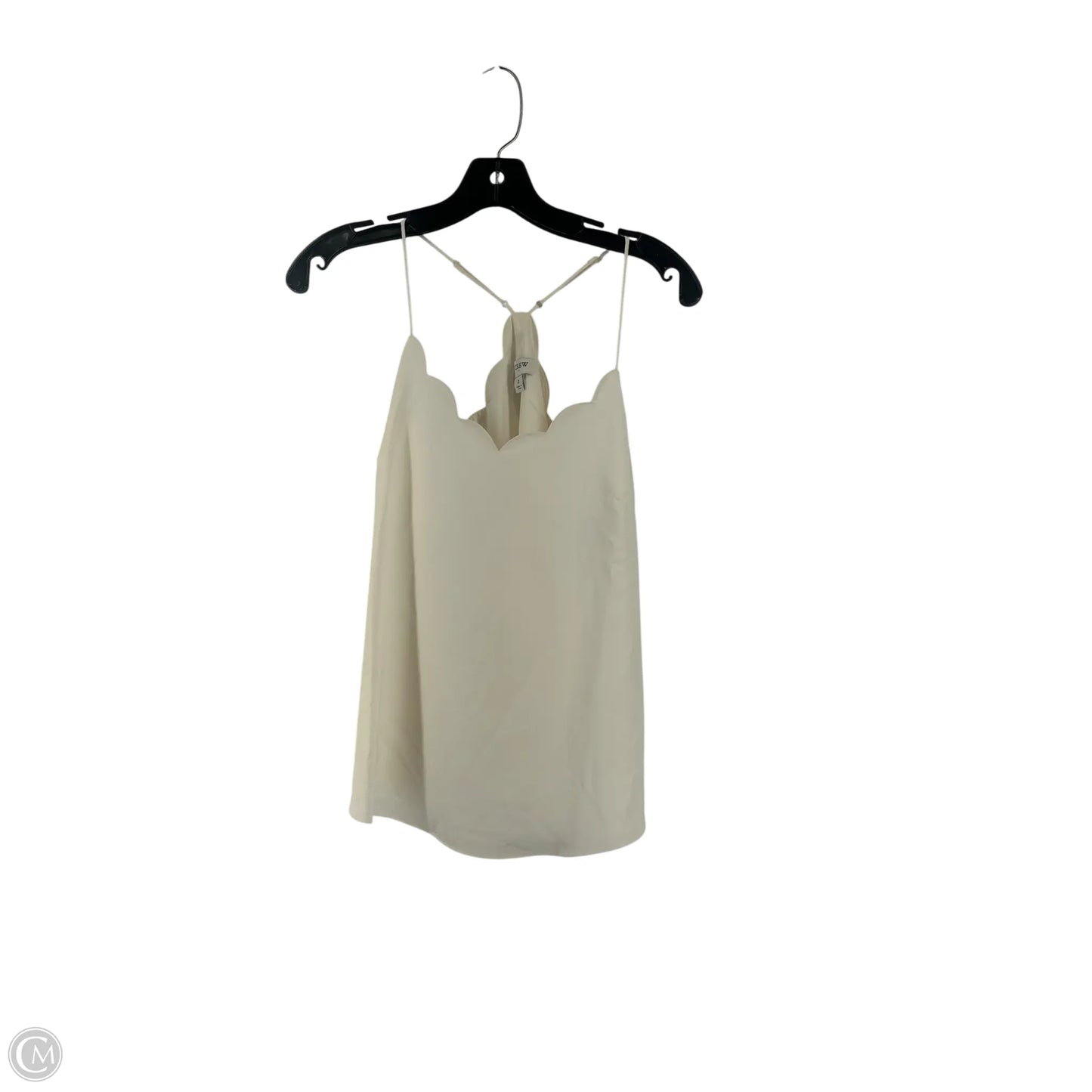 Top Sleeveless By J. Crew In Cream, Size: 2