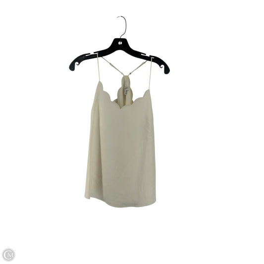 Top Sleeveless By J. Crew In Cream, Size: 2