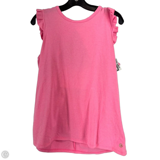 Top Sleeveless Designer By Lilly Pulitzer In Pink, Size: M