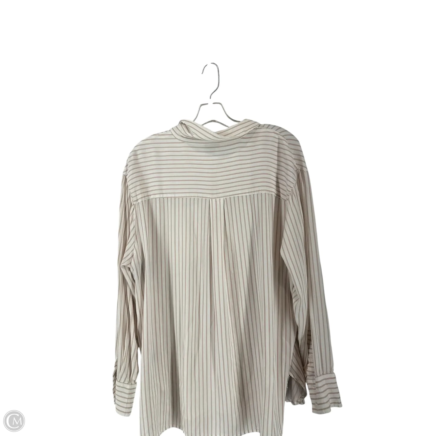 Top Long Sleeve By Torrid In Striped Pattern, Size: 1x