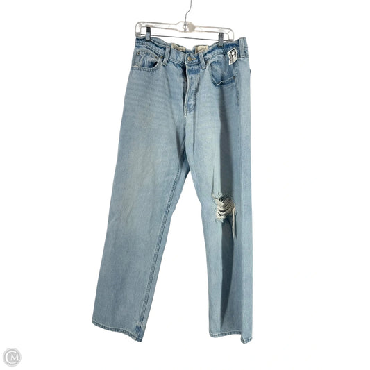 Jeans Straight By Universal Thread In Blue Denim, Size: 10