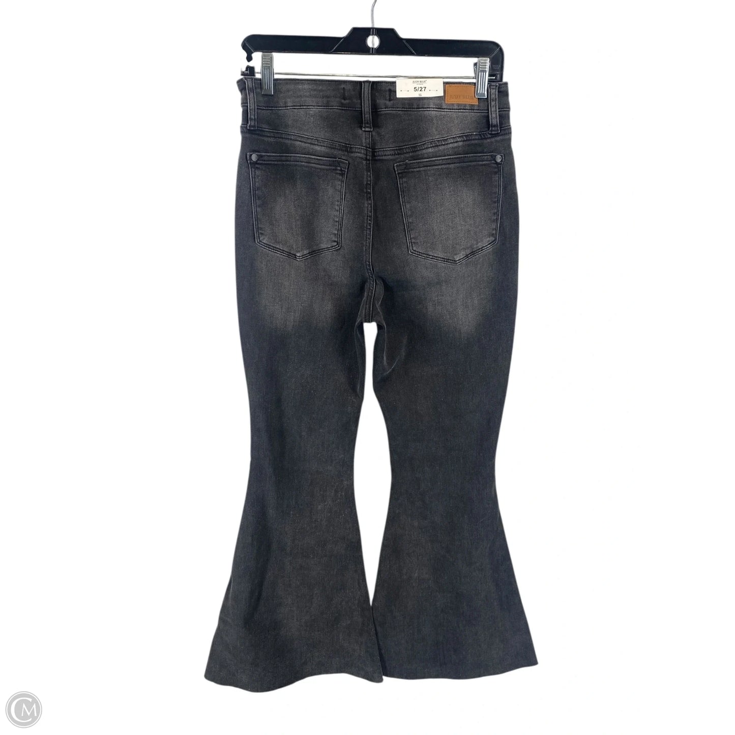 Jeans Flared By Judy Blue In Grey, Size: 4