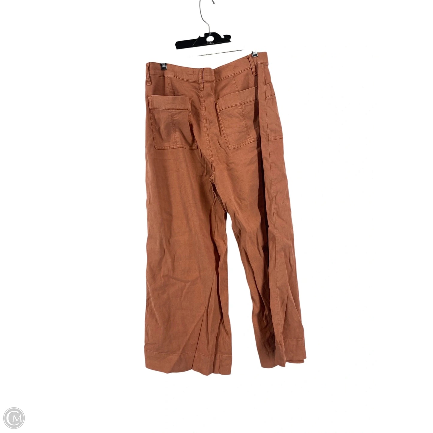 Pants Linen By Evereve In Pink, Size: 10