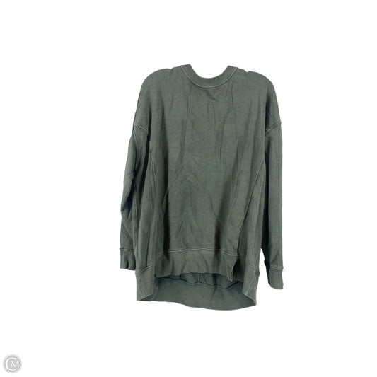 Sweatshirt Crewneck By Aerie In Green, Size: M