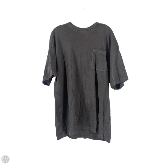 Top Short Sleeve By Madewell In Grey, Size: L