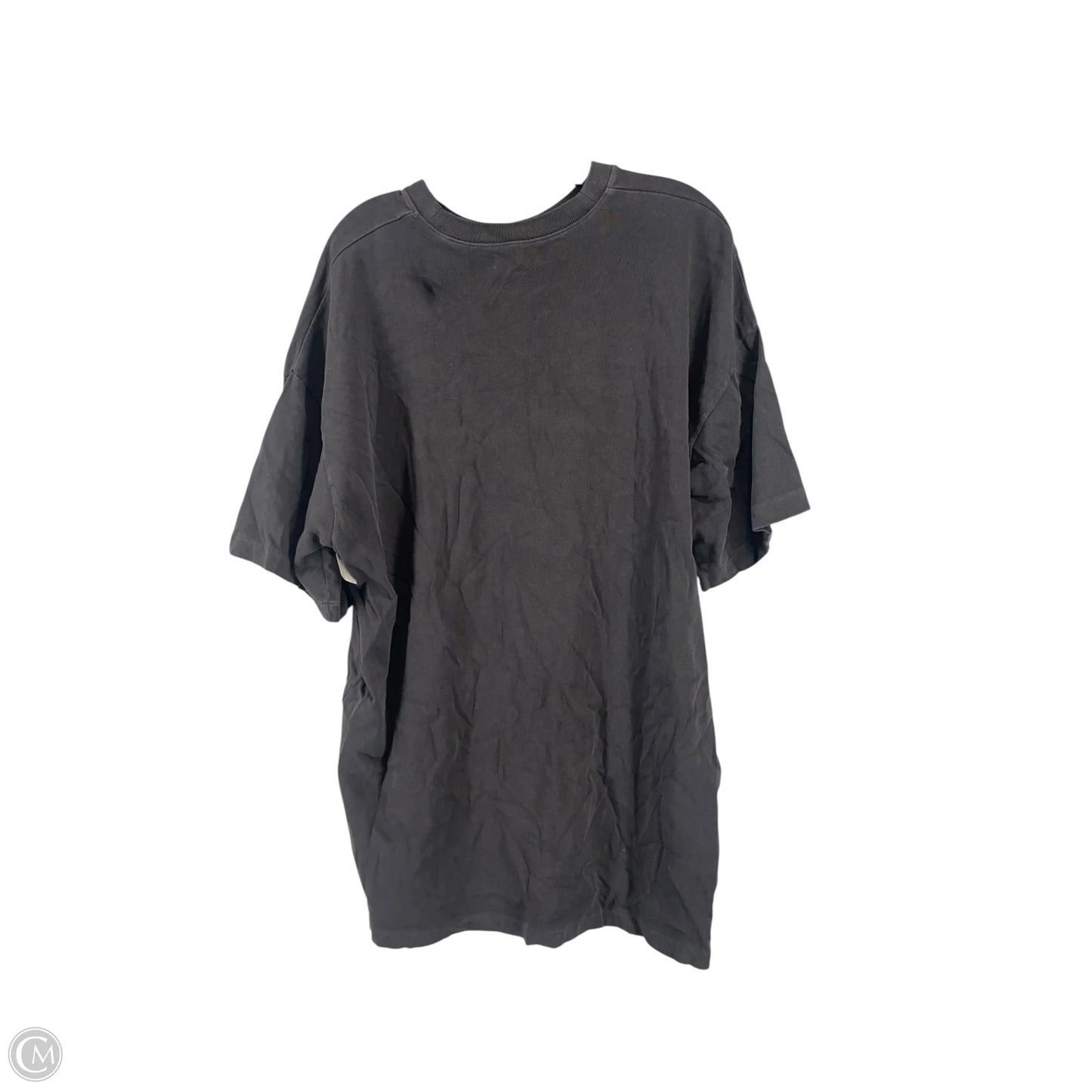 Top Short Sleeve By Madewell In Grey, Size: L
