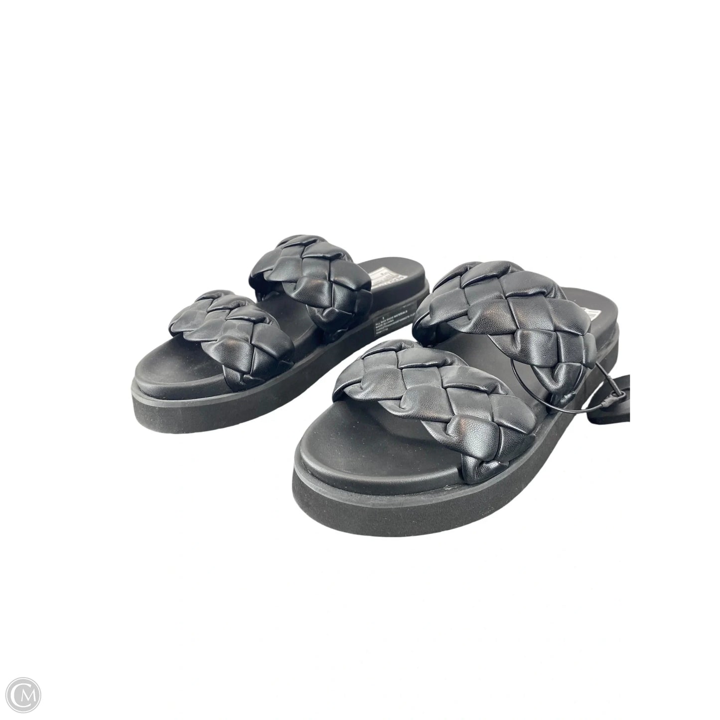 Sandals Flats By A New Day In Black, Size: 6