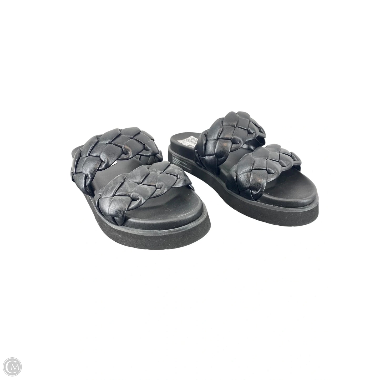 Sandals Flats By A New Day In Black, Size: 6