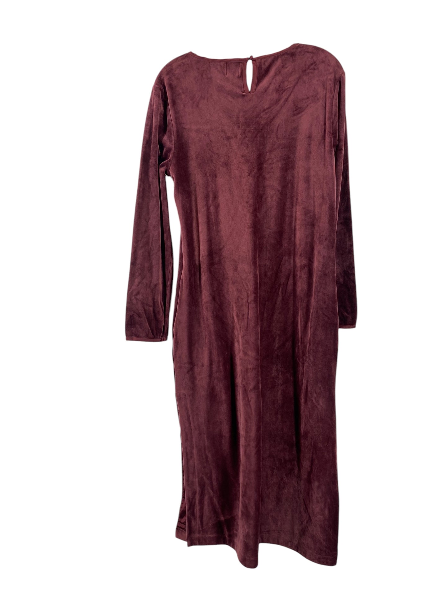 Dress Casual Maxi By Clothes Mentor In Maroon, Size: M