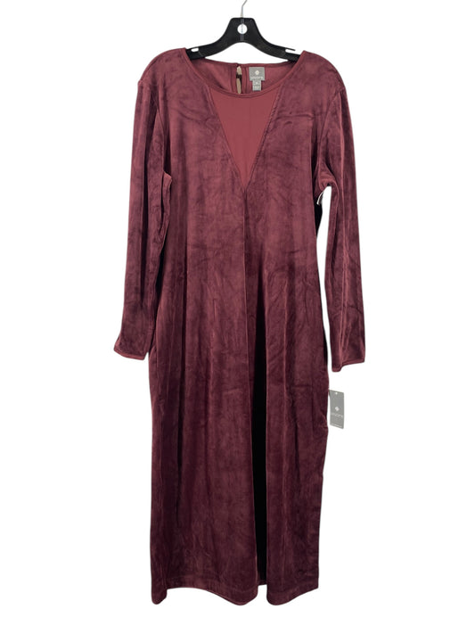 Dress Casual Maxi By Clothes Mentor In Maroon, Size: M