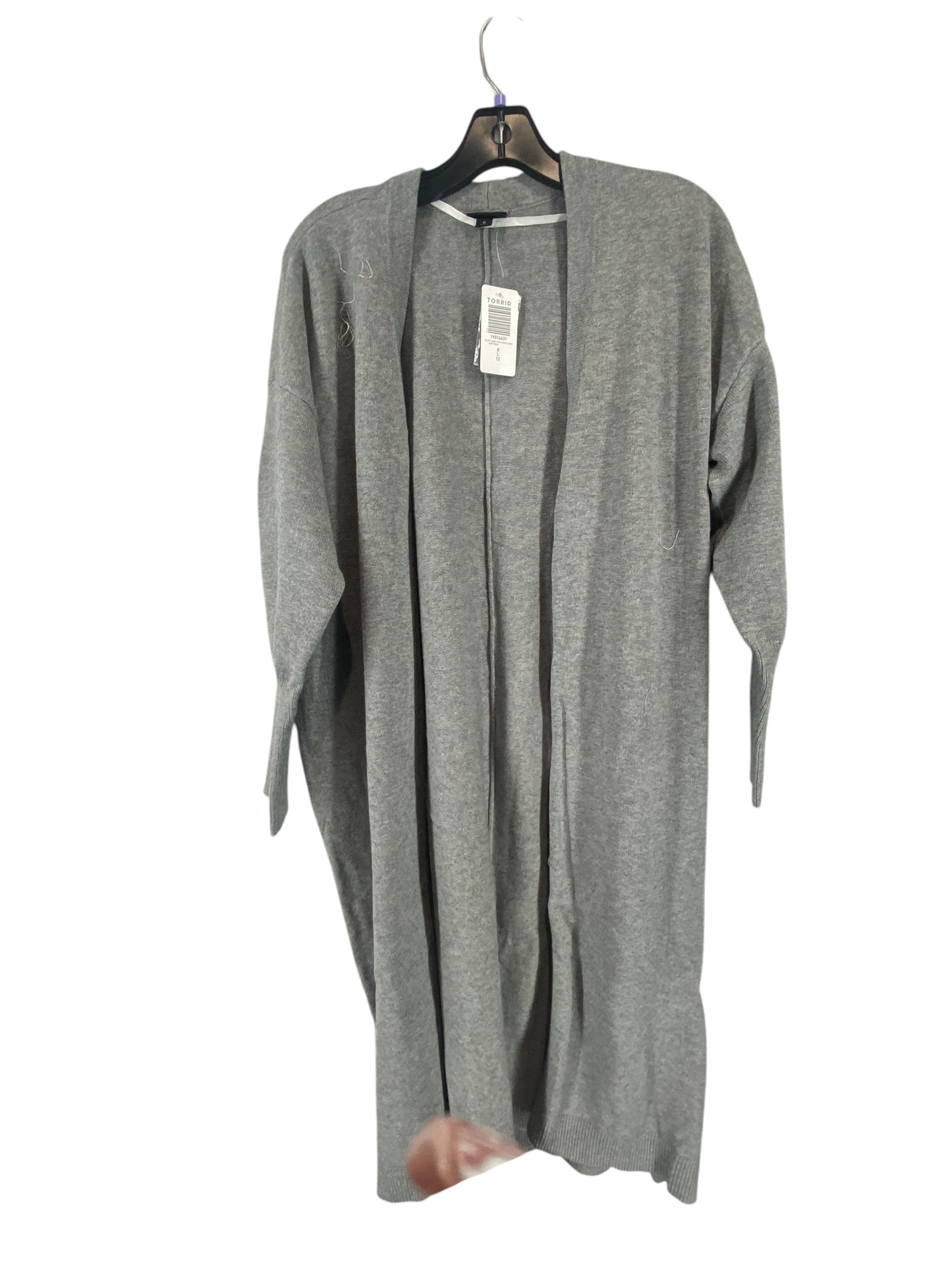 Cardigan By Torrid In Grey, Size: 0