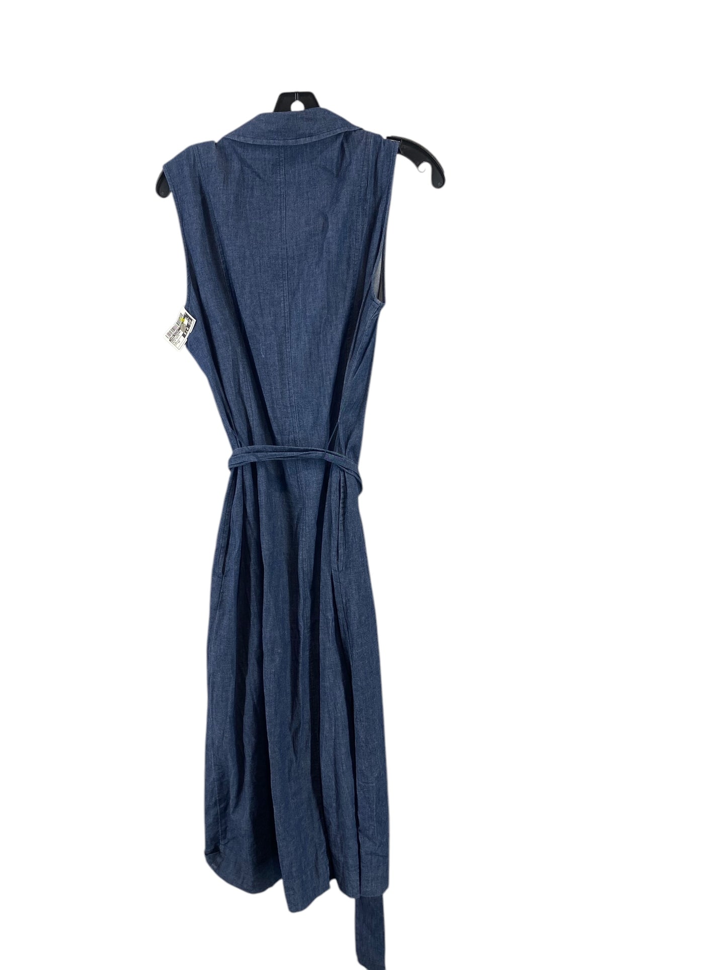 Dress Casual Midi By Anne Klein In Blue Denim, Size: 12