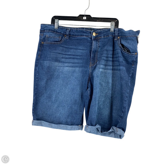 Shorts By Cme In Blue, Size: 22