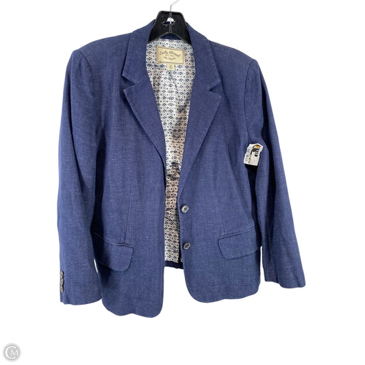 Blazer By Lucky Brand In Blue, Size: 10