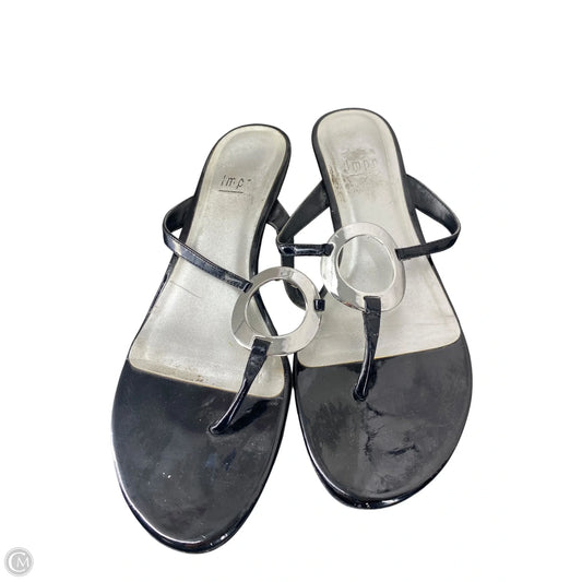 Shoes Heels Kitten By Impo In Black, Size: 7.5