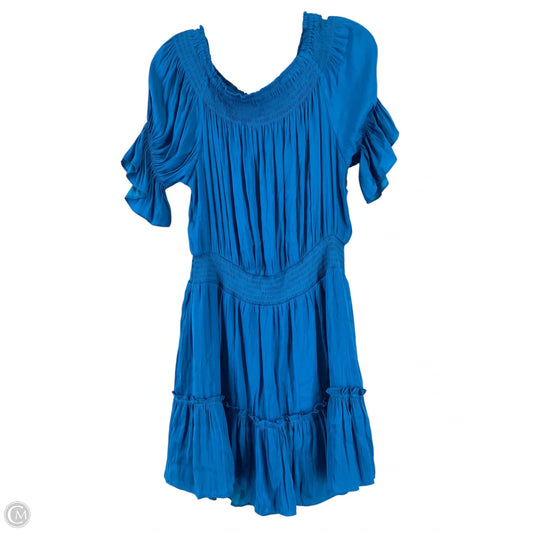 Dress Casual Short By Naked Zebra In Blue, Size: L