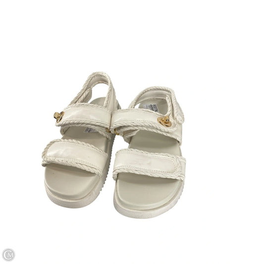 Sandals Heels Block By A New Day In Cream, Size: 7.5