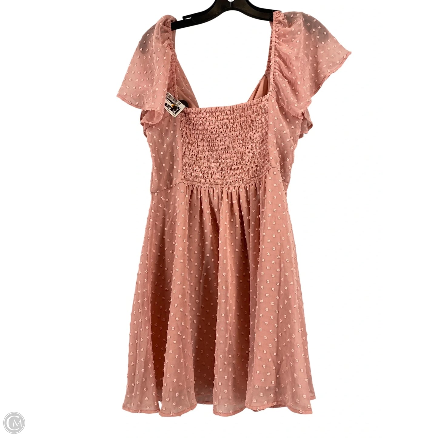 Dress Casual Short By Mi Ami In Pink, Size: M