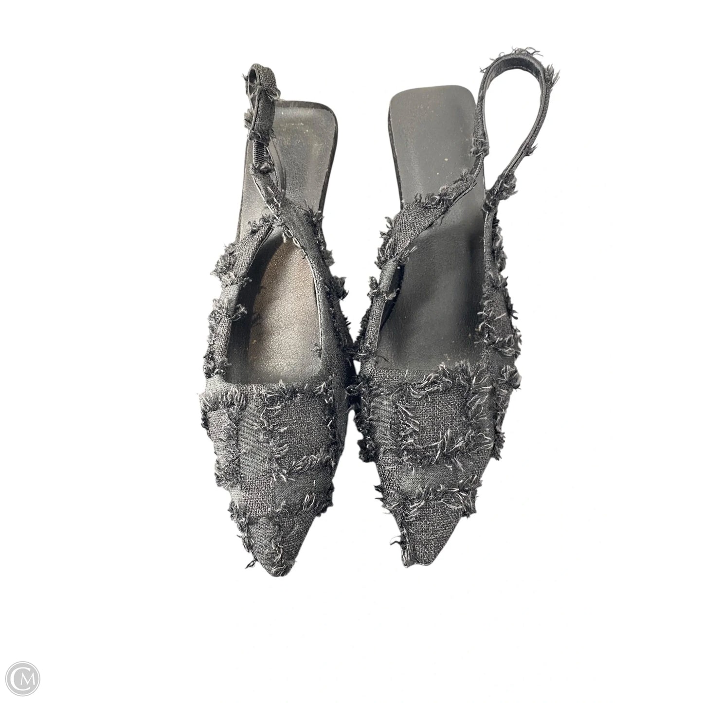 Shoes Heels Kitten By Cmc In Black, Size: 7.5