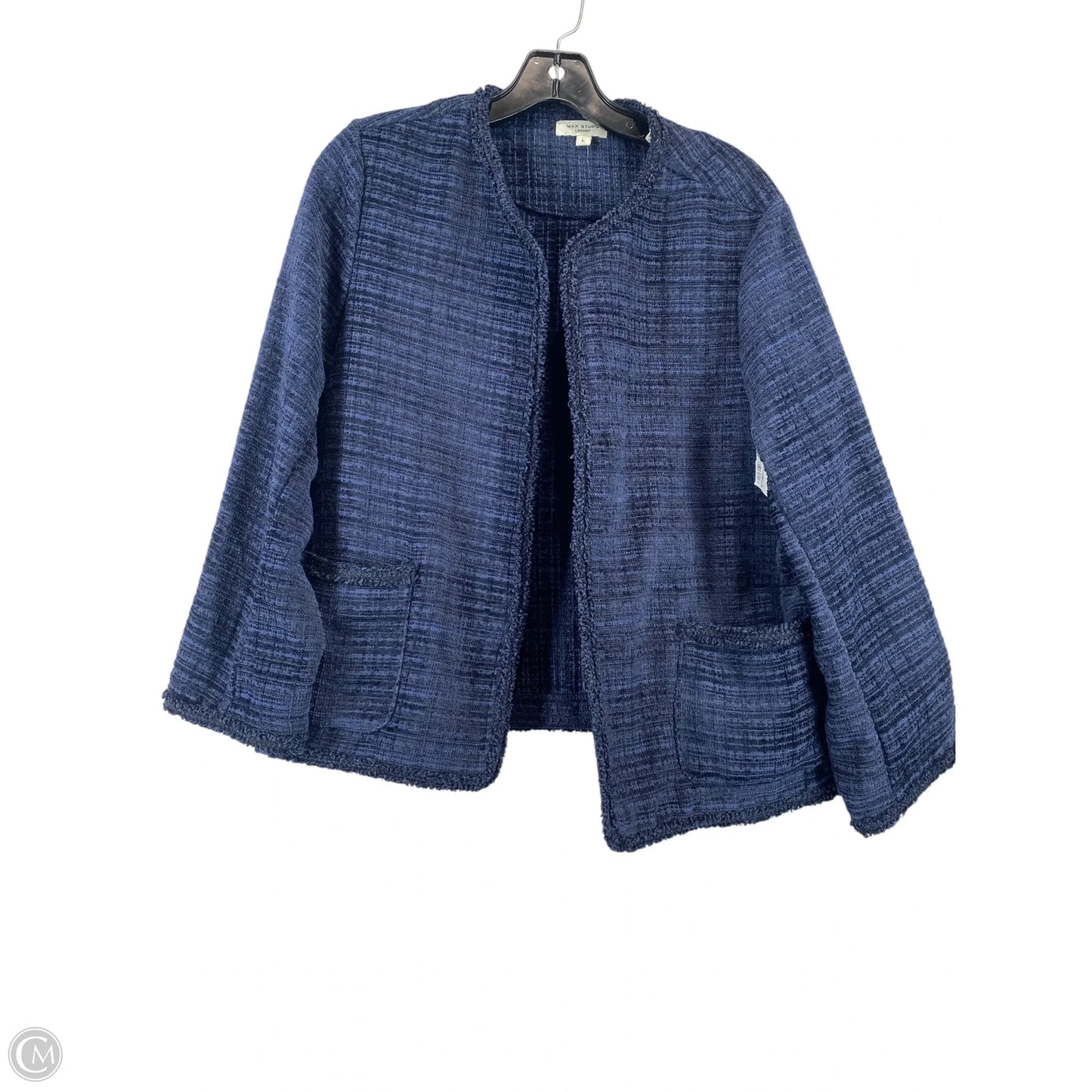 Blazer By Max Studio In Navy, Size: L