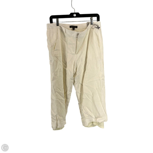 Pants Linen By Banana Republic In White, Size: 10