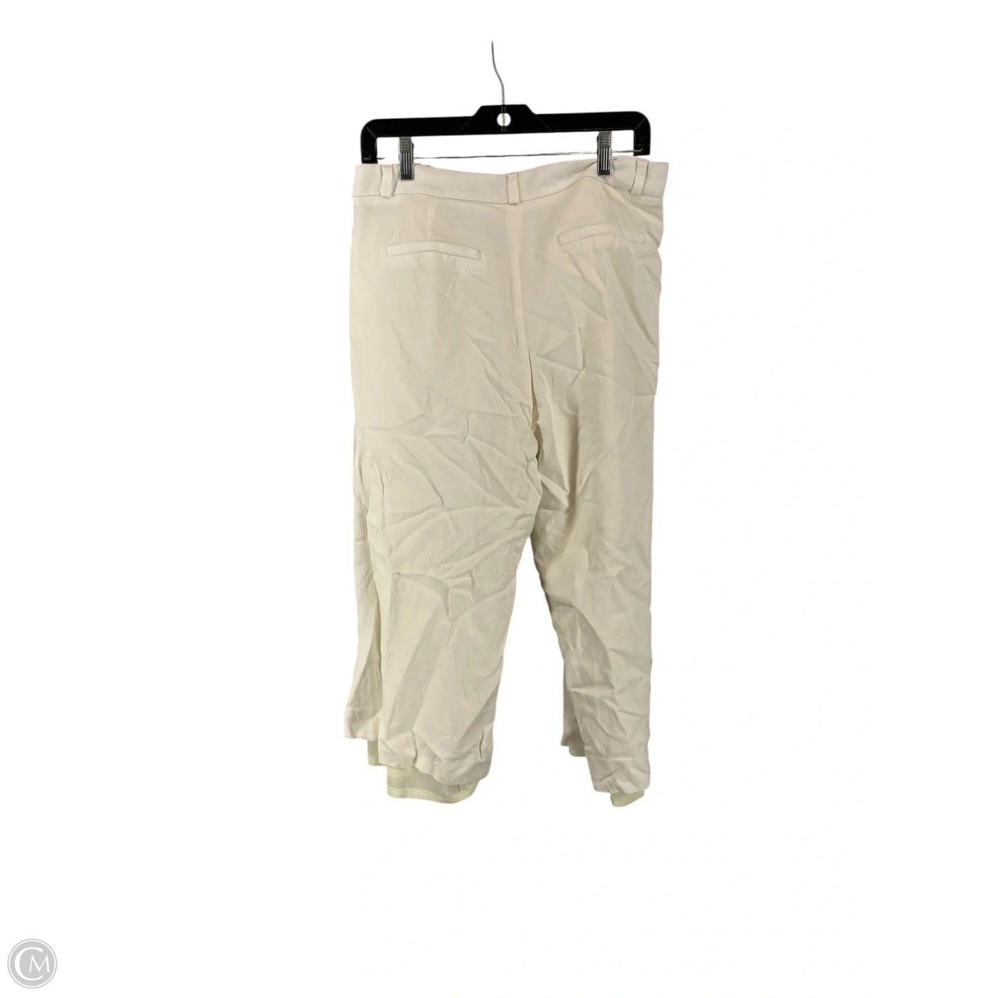 Pants Linen By Banana Republic In White, Size: 10