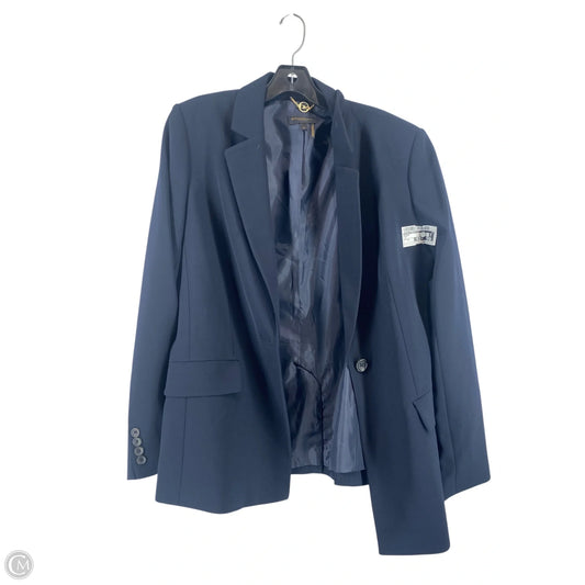 Blazer By Donna Karan In Navy, Size: 14
